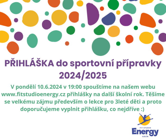 přihláška 2024/2025