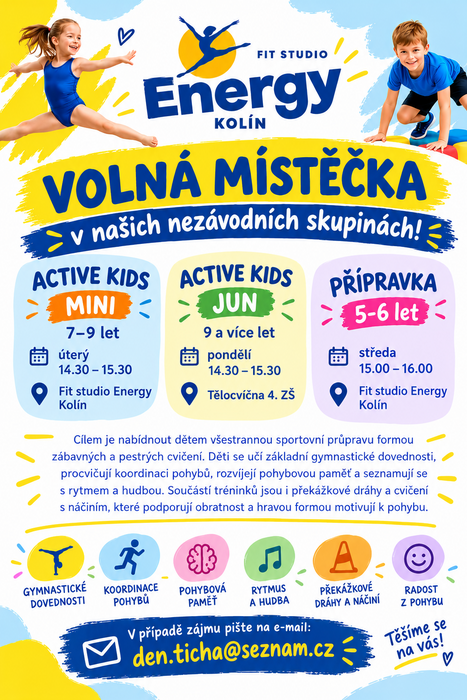 Volná místečka
